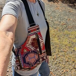 Stylish Multicolor Travel And Festival Bag! 2 Available Belt Bag